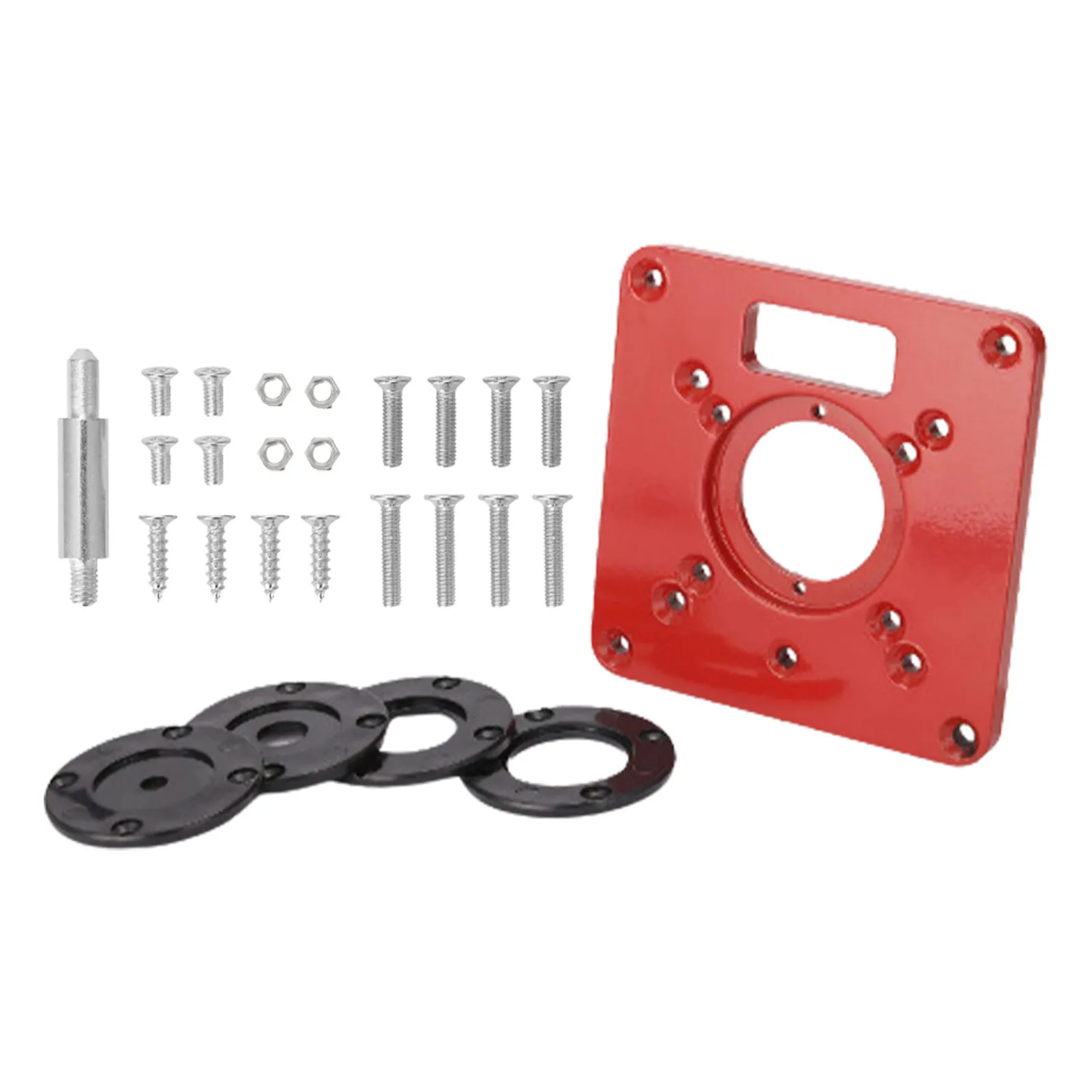

Universal Trimming Machine Flip Board Router Table Insert Plate Aluminum Alloy Engraving Router Table Plate Woodworking Benches