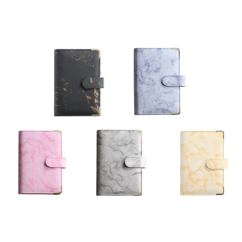 

594F A6 Loose-leaf Notebook Budget Binder with Cash Envelopes Expense Budget Sheets