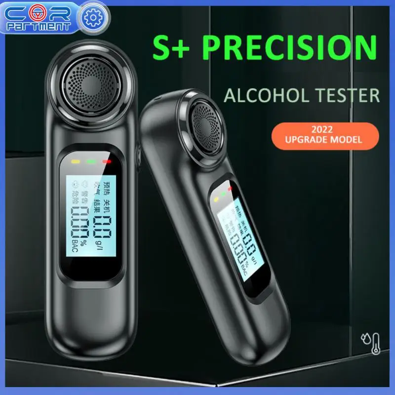 

Portable Breathalyzer Analyzer 5v Alcohol Concentration Detector Led Large Screen Display Non-contact Breath Alcohol Tester
