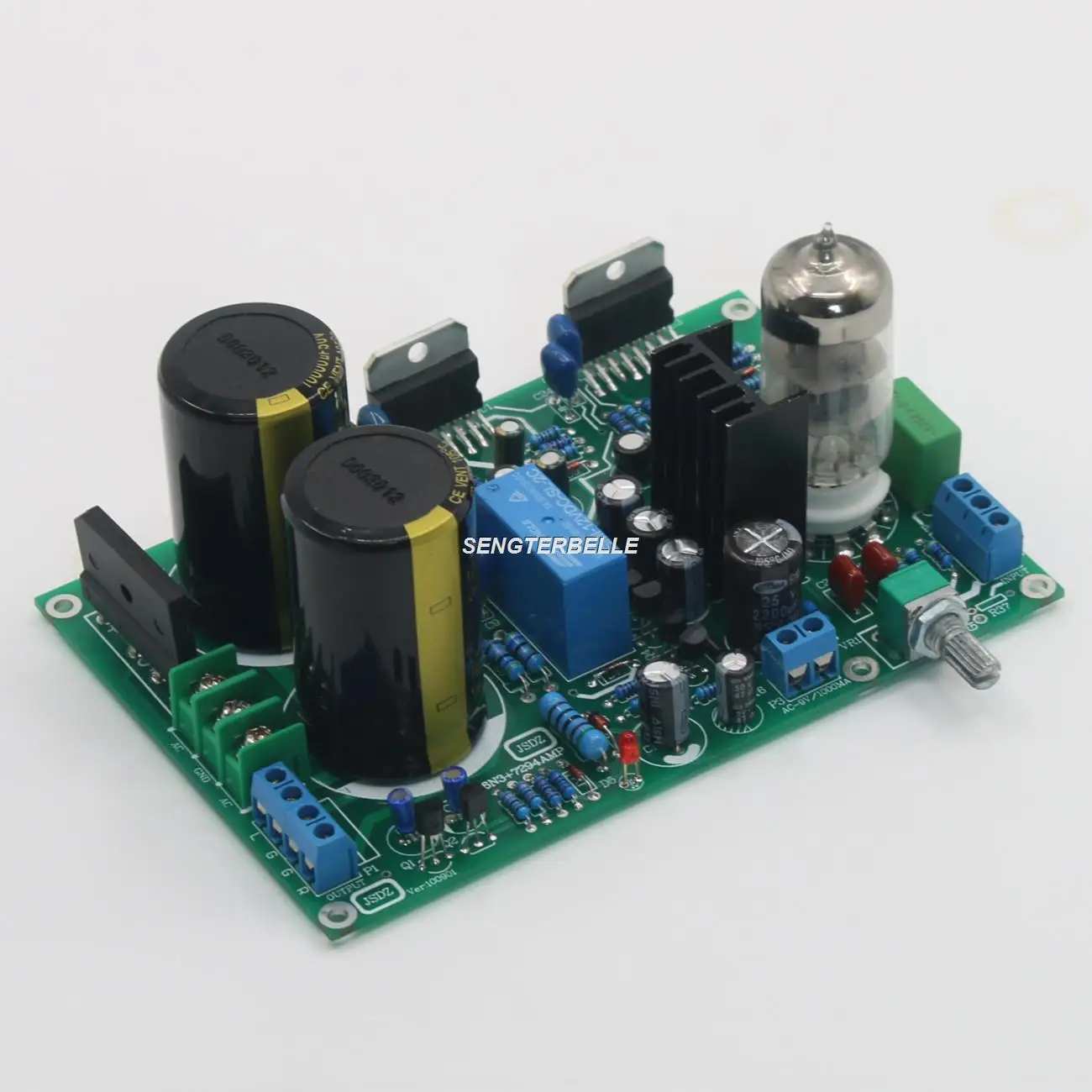 

HiFi 6N3 Tube Buffer Preamp + TDA7294 Power Amplifier Board Stereo Power Amp 80W