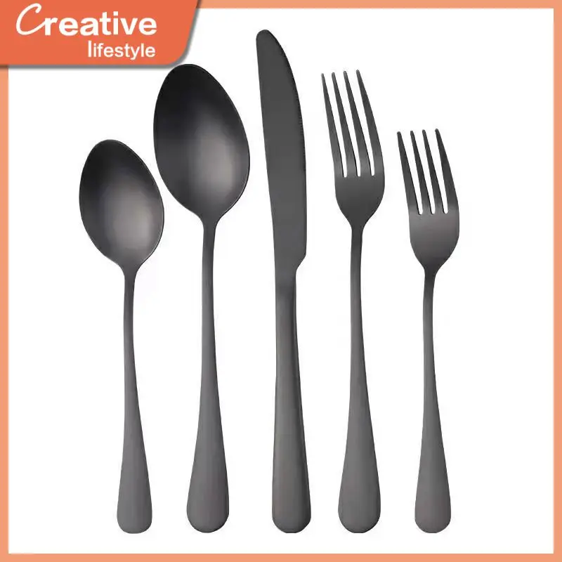 

Kitchen Utensils Flatware Tableware Set For Spoons Forks And Knives Silverware Stainless Steel Cutlery Sets Cutlery Dinner Set