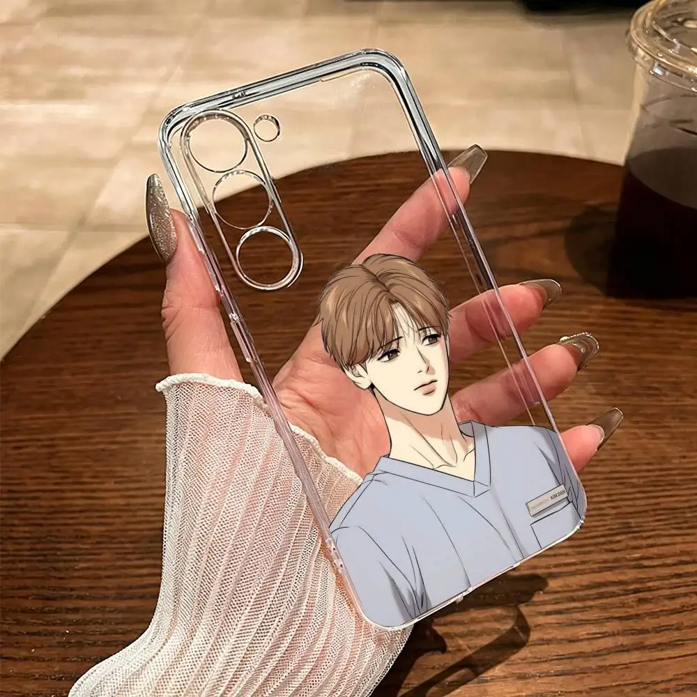 Фото Чехол для телефона Bl Manhwa Jinx Joo Jaekyung Kim Dan Anime для Samsung Galaxy, мягкий на ощупь, ударопрочный, с точными вырезами, прозрачный, с принтом №5