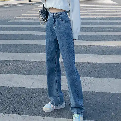 Women Jeans Pants 2023 Fashion Spring Summer Candy Colors Straight Long denim Pants Casual Pants for women denim jeans