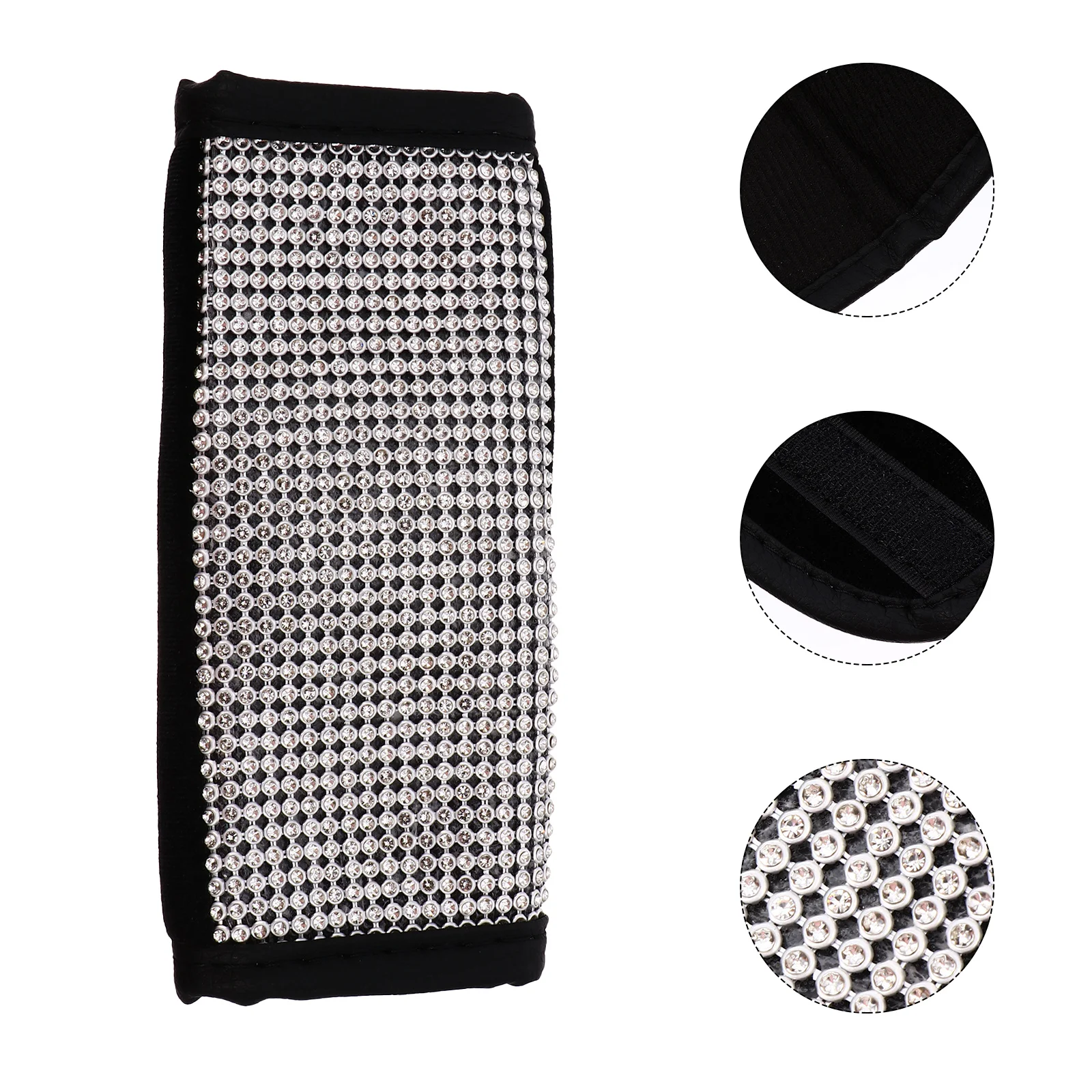 

Accessories Interior Shiny Protector Case Fashion Car Gear Sleeve Diamond Steering Rod