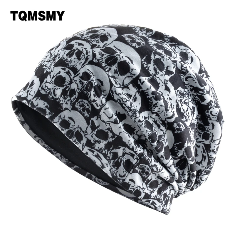 Шапка-бини в стиле унисекс теплые лыжные шапки с рисунком черепа хип-хоп/панк для