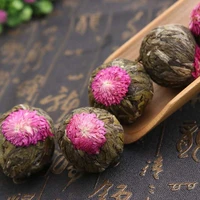 2022yr 7a chinese jasmine tea flowering balls herbal craft green millennium red for weight loss health care