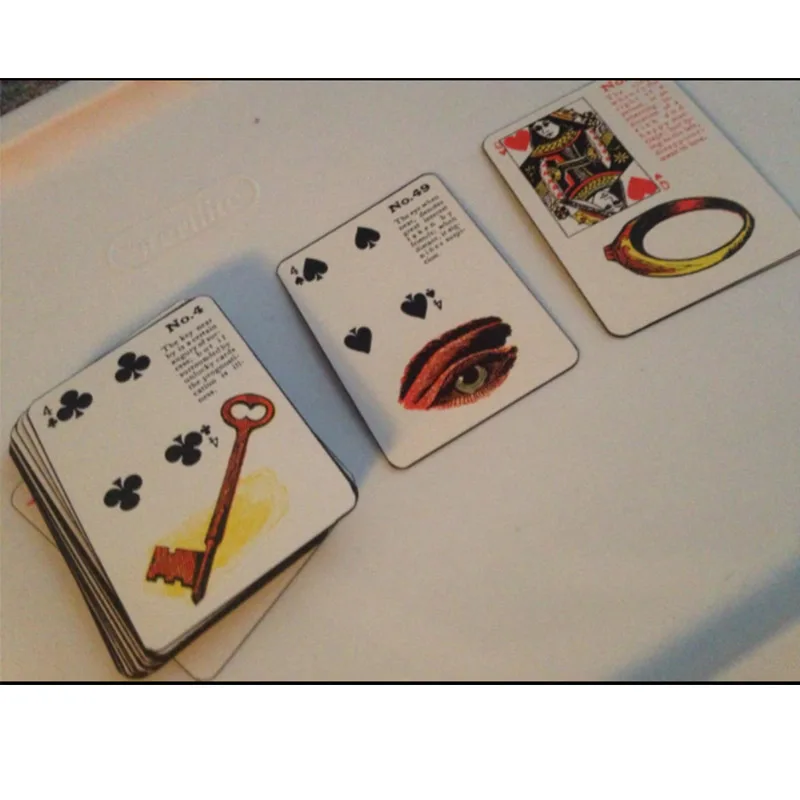 Цыганская ведьма карты удачи Lenormand колода Таро для начинающих карточная игра