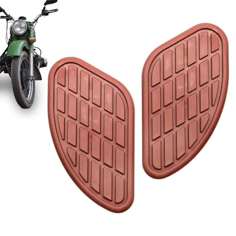 

Universal Motorcycle Fuel Tank Pad Side Gas Tank Sticker Knee Grip Protector Vintage Side Panels For Most Motorcycle