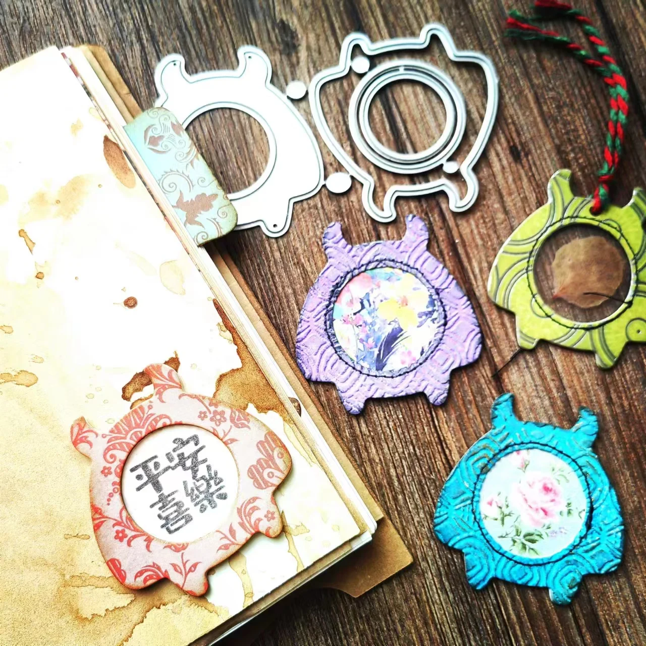 

Режущие штампы MQ027 Little Monster -Thinlits для junkжурнал Скрапбукинг PaperDIY оригинальный дизайн Хэллоуин