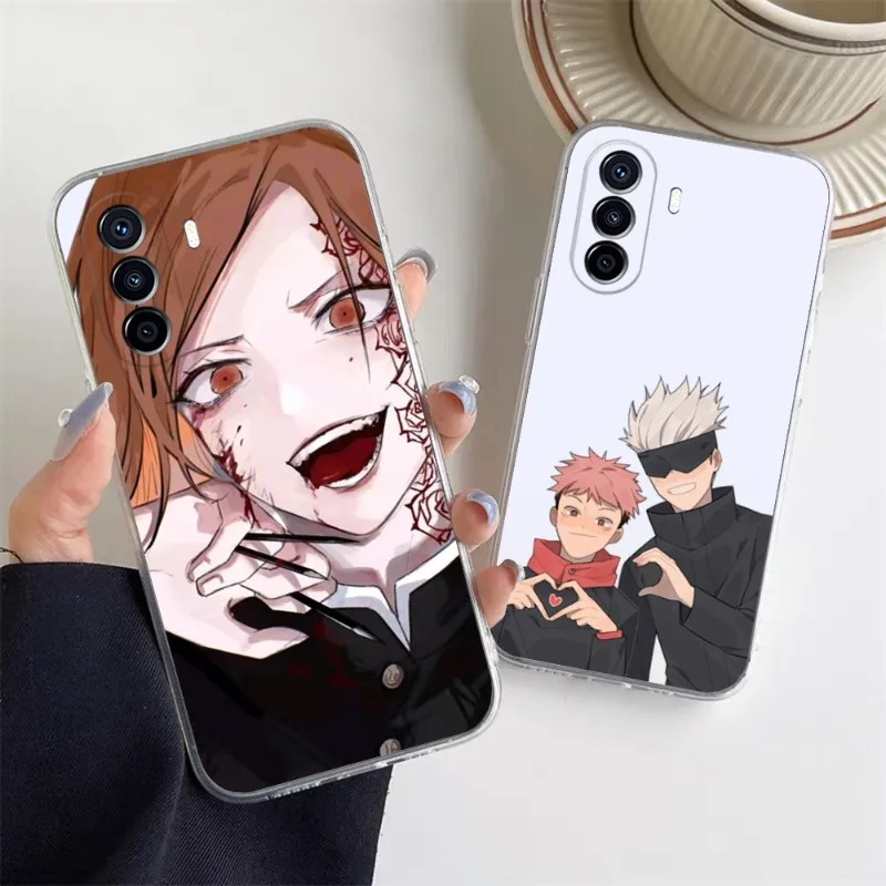 

Аниме Чехол для Huawei P30 P50 P40Pro Plus Psmarts Mate 40 30 Y8 Y7 Honor60 50 Play4TPro Lite