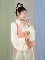 ming dynasty hanfu clothes women fairy hanfu traditional chinese clothing festival outfit embroidery ancient folk stage