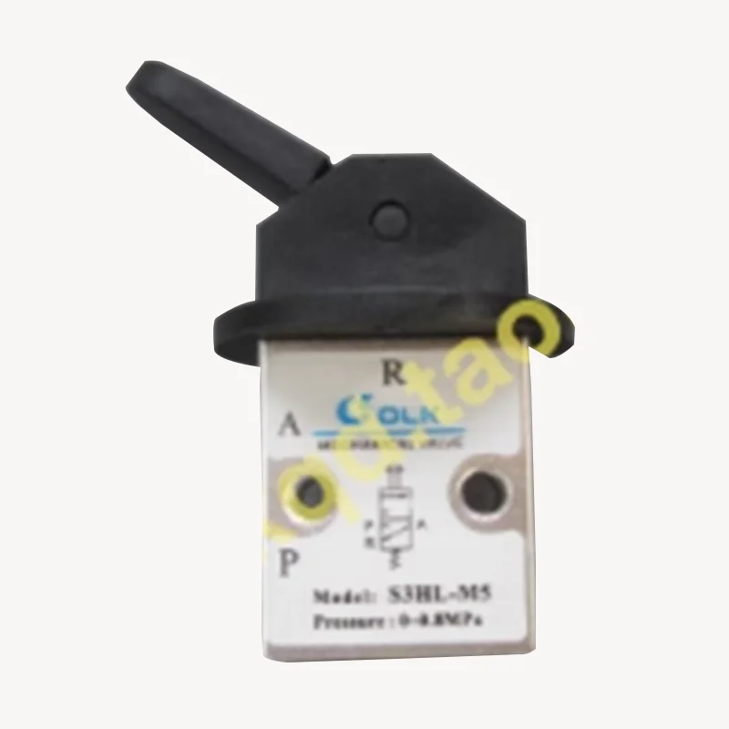 S3HL S3HL-M5 S3HL-06 S3HL-08 1/8 &quot1/4&quot BSP 3/2-ходовая длинная ручка Управление Пневматический