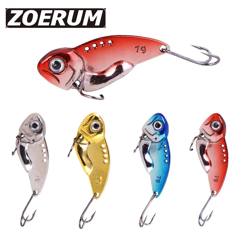 

Casting Micro Metal Jig Fishing Lure Jigging Bait 7.8g 5cm Wobbler Vib Blades Trout Spinner Lure Parts Kit Spoon For Pike Baits