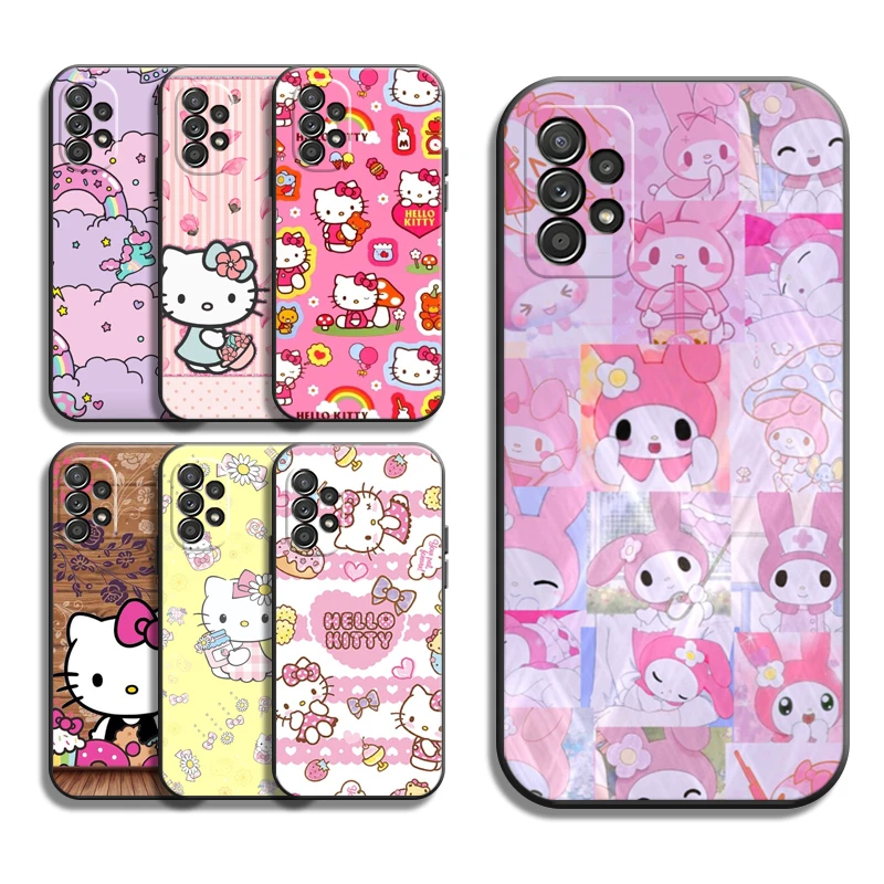 

Hello Kitty 2022 Phone Cases For Samsung Galaxy A20 A31 A72 A52 A71 A51 5G A42 5G A20 A21 A22 4G A22 5G A20 A32 5G A11 Carcasa