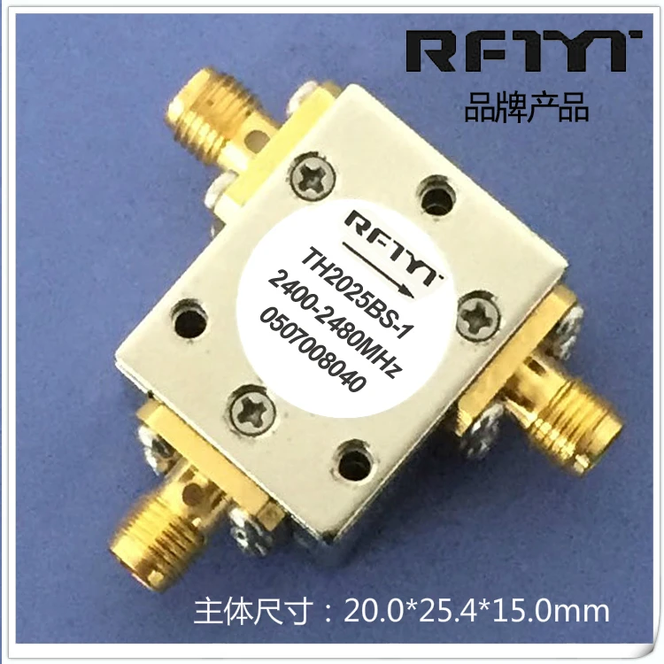 

2.4G coaxial SMA RF ferrite circulator frequency 1.8-3.8G multi-network optional Transceiver shared antenna