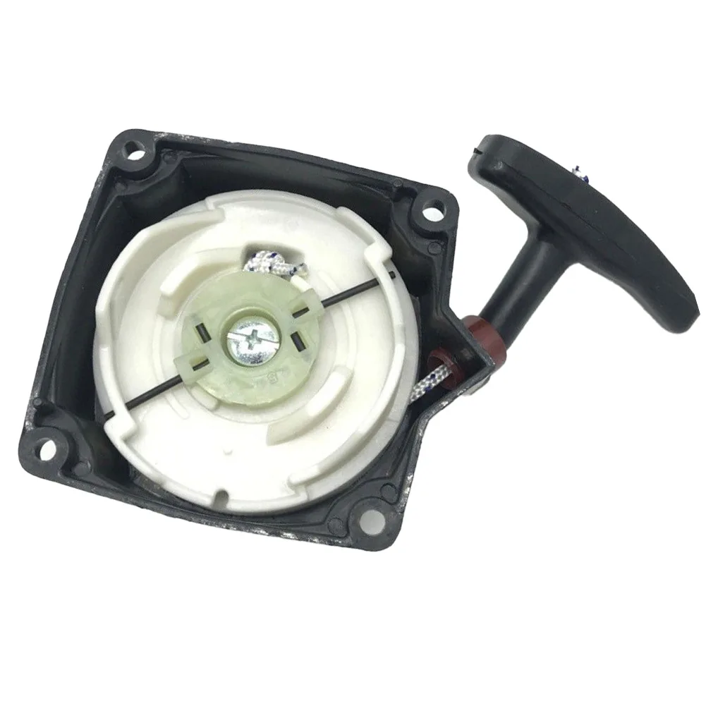 

Chainsaw Parts Pull Recoil Starter Black For 2 Stroke 40-5 44-5 Engine For 33cc 36cc 43cc 49cc Engine Pull Launcher