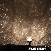 galaxy star projector starry sky night light led lamp home room decor bedroom decorative lamp luminaires gift