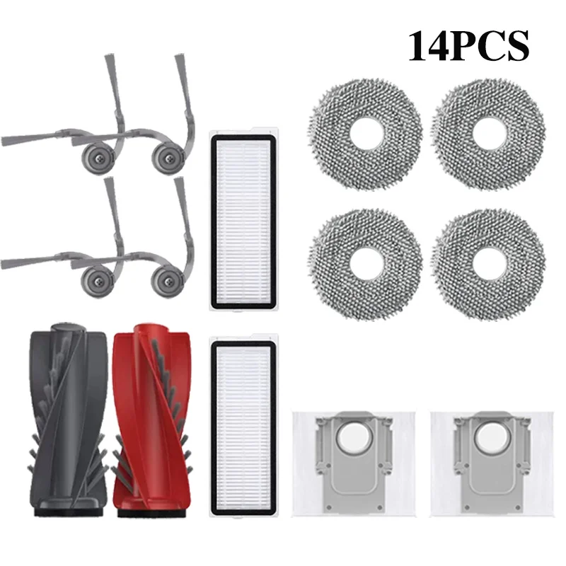 

Roborock Qrevo 5AE / Qrevo Curv / Qrevo Curv S5X / Qrevo Curv 5A1 Пылесос Швабра Мешок для пыли Основная боковая щетка Фильтр Аксессуары