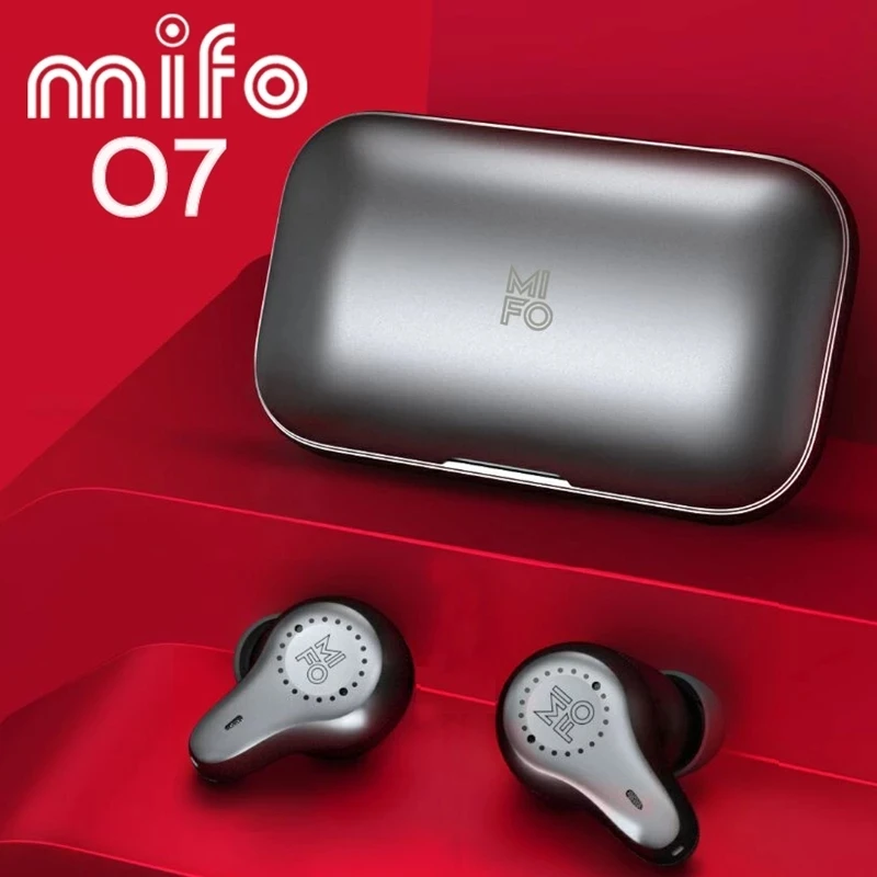 

Mifo O7 Newest Version True Wireless Earbuds Noise Reduction TWS V5.0 Bluetooth Earphones Sport Waterproof Mini with 4 Mics