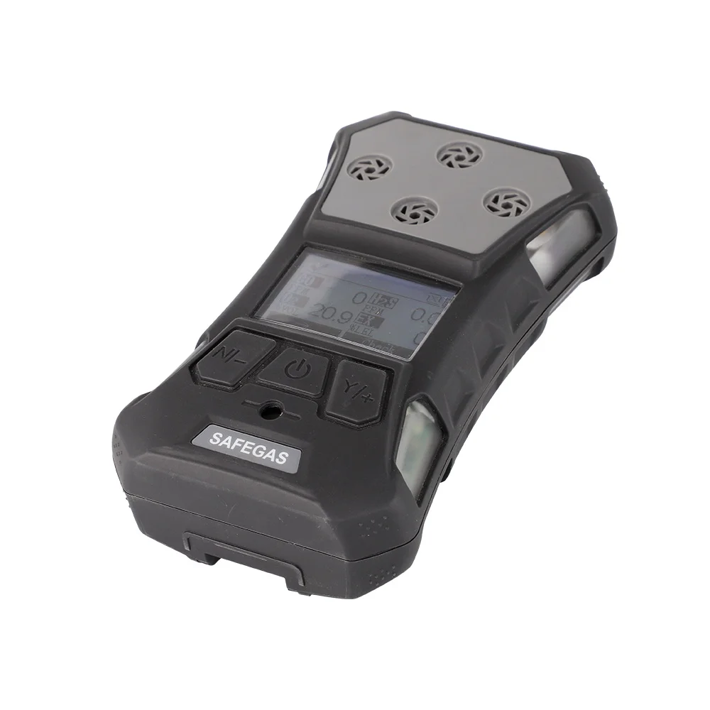 

Four Gas Monitor Multiple Gas Detector CO H2S LEL O2 With Sensitive Sensors