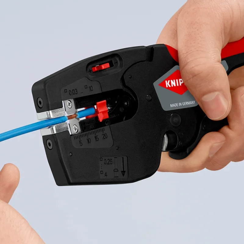 KNIPEX многофункциональный инструмент NexStrip для электрика. Автоматический зачистки