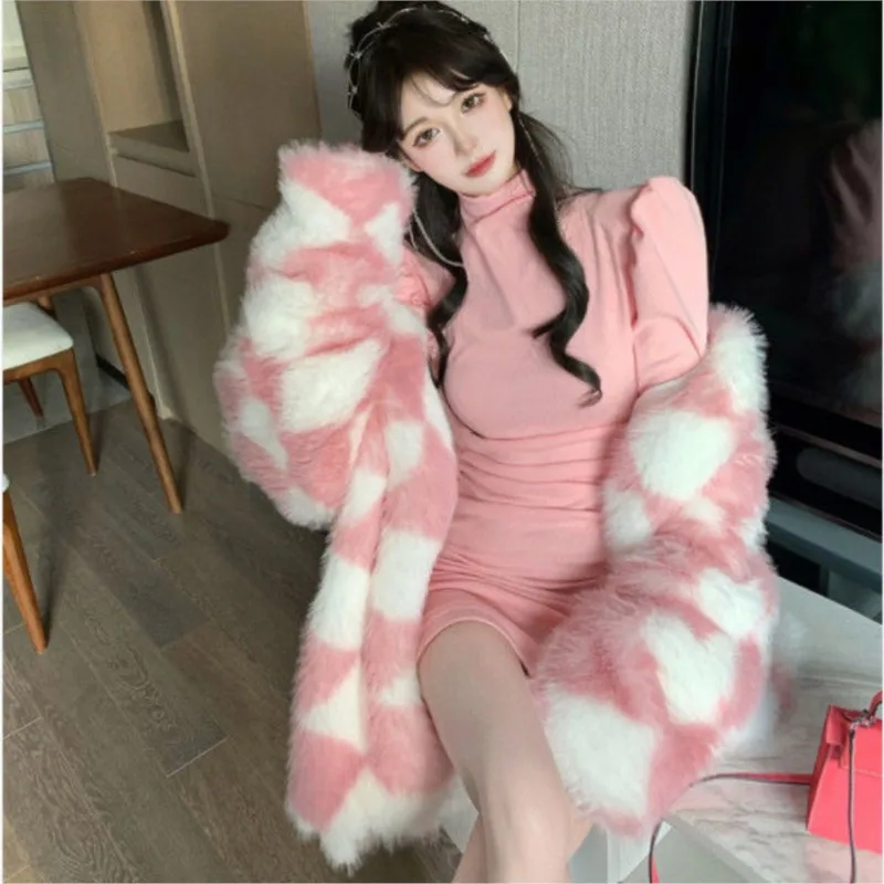

Advanced Sense Of Imperial Fashion Temperament Plush Jacket