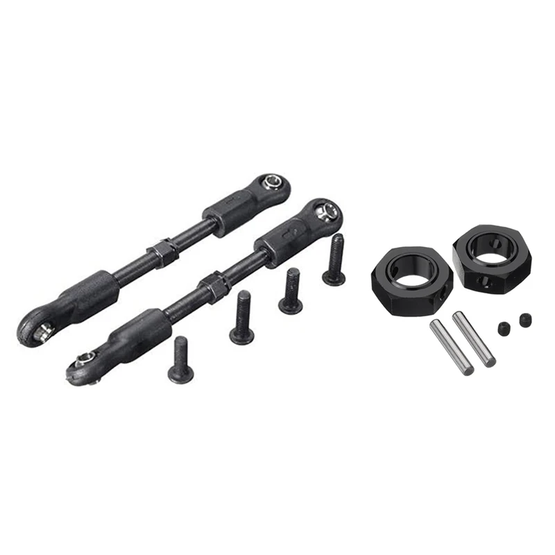 

2 Set RC Car Part: 1 Set Direction Link Pull Rod EA1018 & 1 Set Wheel Joint EA1015