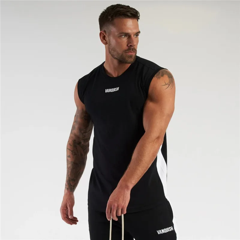 

Chaleco de fitness para deportes al aire libre, camiseta sin mangas transpirable, holgada, para correr, ejercicio, informal, de