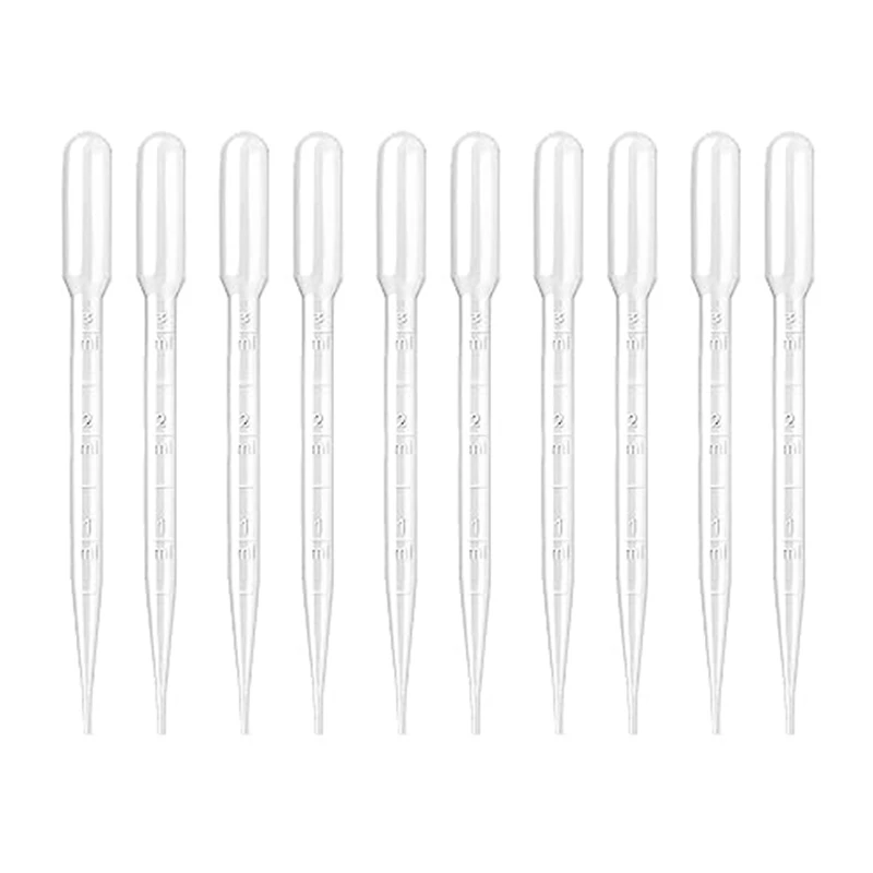 

1000-Pack 2Ml Disposable Plastic Pipettes Calibrated Droppers For Science Lab, DIY Art