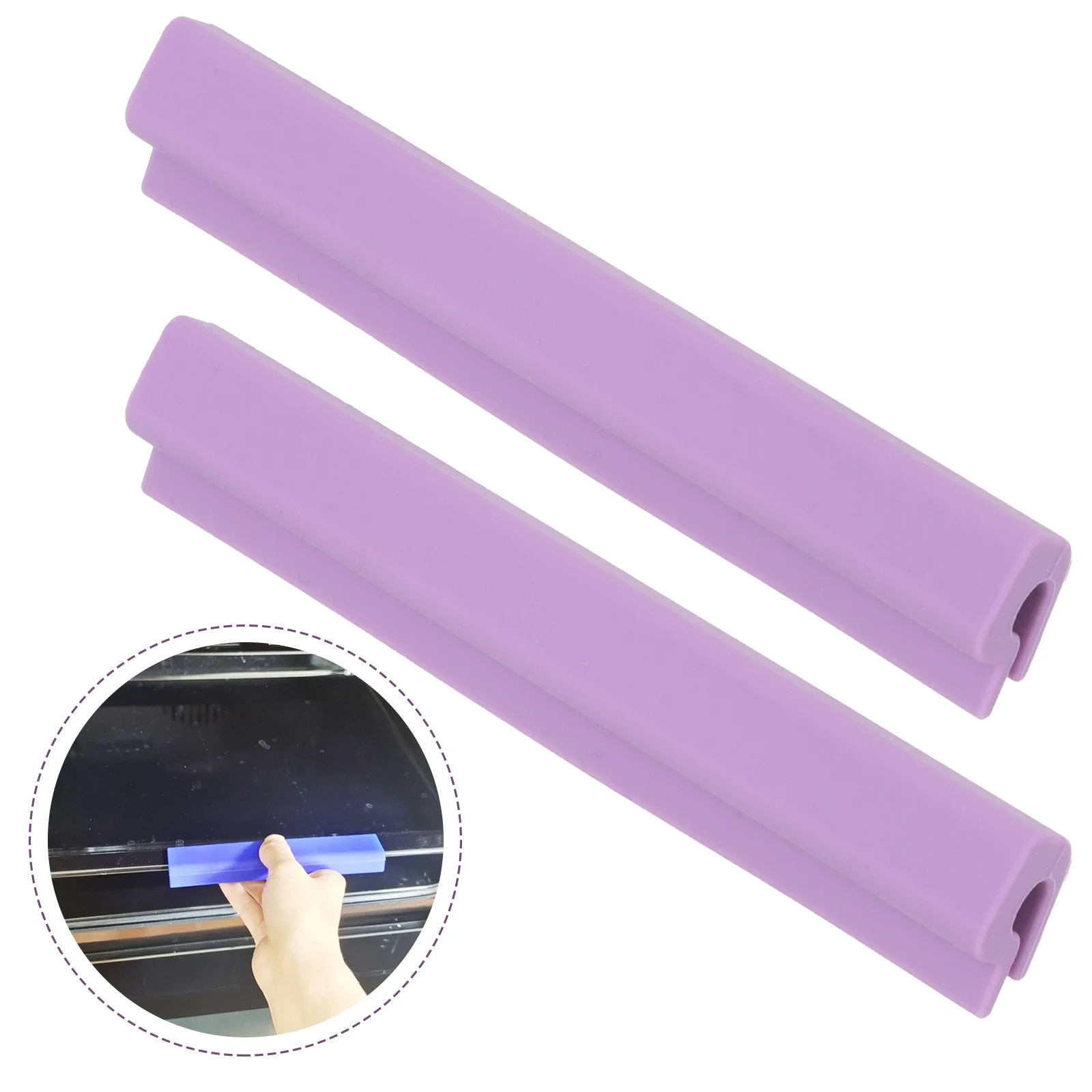 

Handle Pot Sleeve Cover Holders Pan Covers Grip Silicone Holder Protector Hot Skillet Assist Kitchen Anti Supplies Scalding