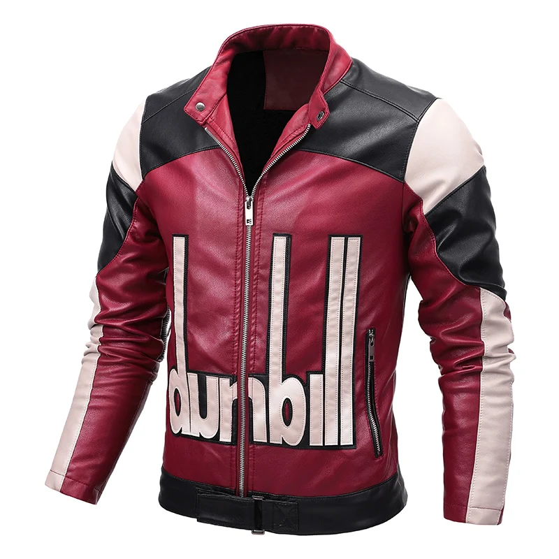 

2022 New Arrive Brand Men Motorcycle Leather Jacket Men's Leather Jackets Jaqueta De Couro Masculina Mens Leather Coats L-3XL