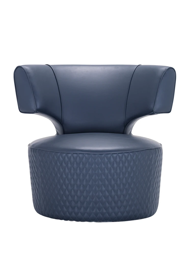 

Custom leather art luxury tiger chair simple master Italian quality sofa chair design minimalist leisure chair designer lounge