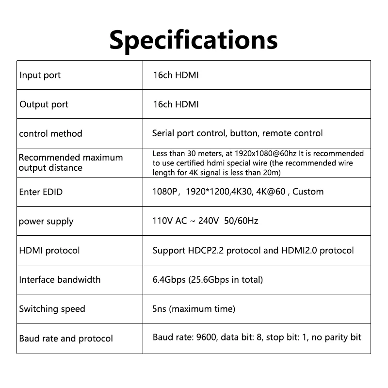 Рисунок 5 - Матричный переключатель HDMI2