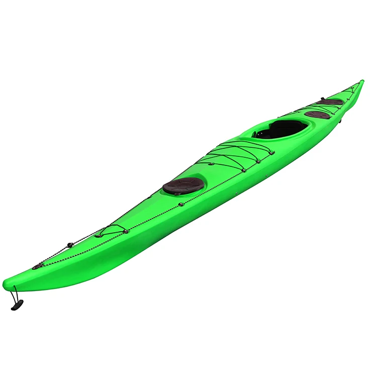 

New Arrival professional sea fishing kayak One Person Fishing Plastic Sea Kayak Touring