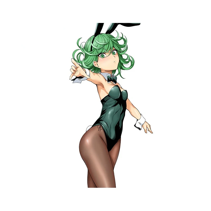 

Fuzhen Boutique Decals Exterior Accessories Tatsumaki One Punch Man Car Stickers Anime Personality Decal Vinyl Decoration
