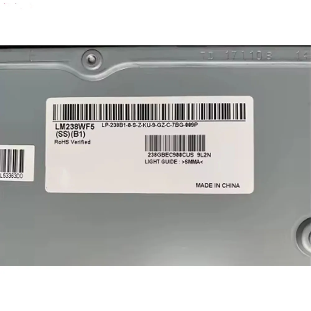 Фото 23,8-дюймовый 1920x1080 IPS 30-контактный LVDS ЖК-экран с сенсорным экраном LM238WF5-SSB1 LM238WF5-SSE1 LM238WF5-SSE5 LM238WF5-SSE6 LM238WF5-SSA1 №3