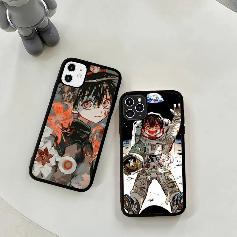 

Hanako Kun Toilet-bound Hanako-Kun Phone Case Silicone PC+TPU Case for iPhone 11 12 13 Pro Max 8 7 6 Plus X SE XR Hard Fundas