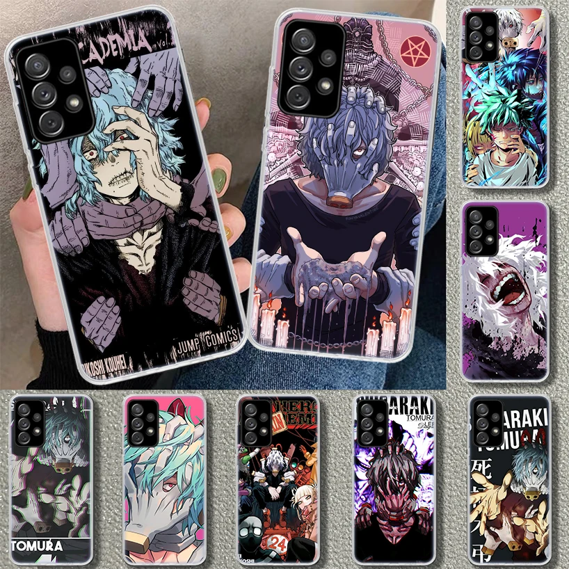 Чехол для телефона Tomura Shigaraki моя геройская академия, чехол для Samsung Galaxy A52 A72 A51 A71 A32 A31 A41 A22 A12 A02S A21 A11 M31 M21 M