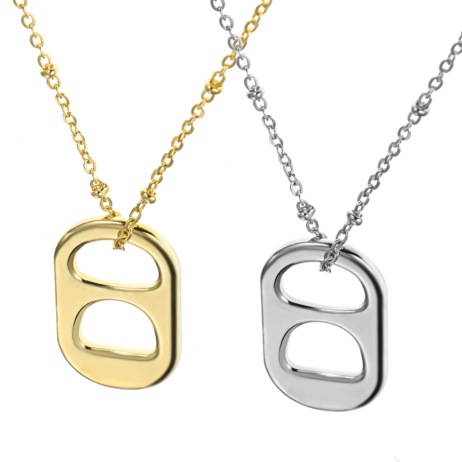 

2Pcs Delicate Exquisite Decorative Delicate Necklace Female Necklace Girl Jewelry for Women Gift Decor Female