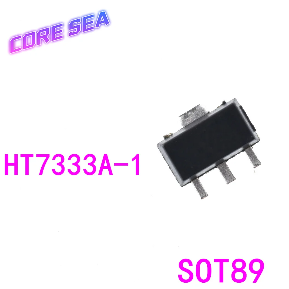 10 шт HT7333A-1 7333-1 SMD SOT89 низкая мощность, три терминала микросхема стабилизатора HT7333