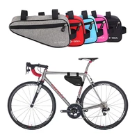 bike bicycle bag front tube frame handlebar waterproof cycling bags triangle pouch frame holder bicycle accessories bike bags