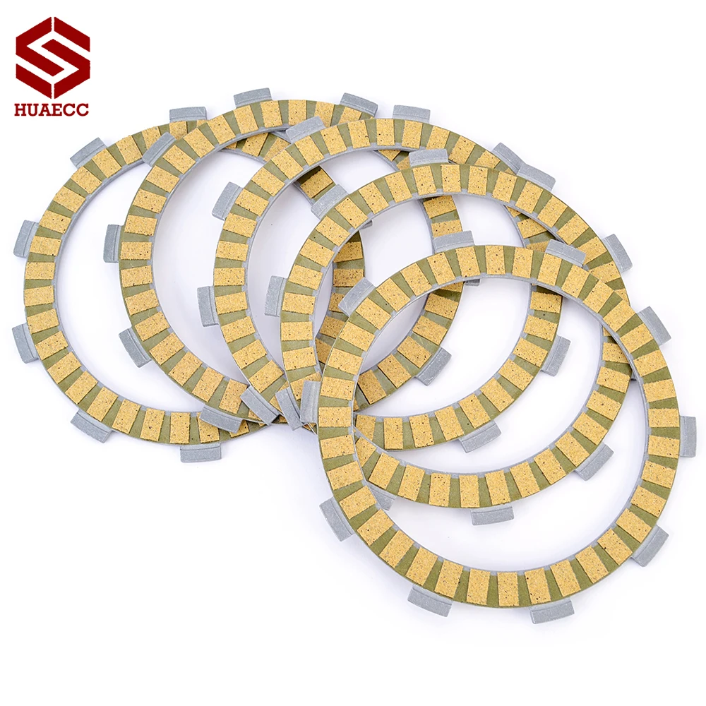 Комплект фрикционных дисков сцепления для Yamaha TW200E TW200 TRAILWAY TW225 TW225E TW125 SR185H SR185J XT200J