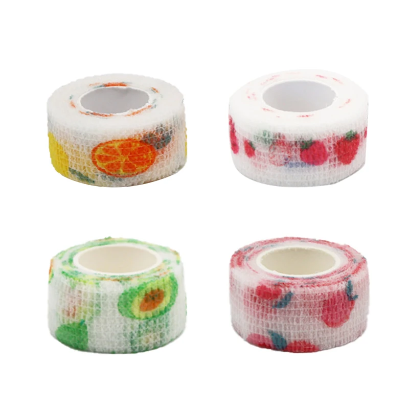 

450*2.5cm Sport Self Adhesive Elastic Bandage Wrap Tape For Knee Support Pads Finger Ankle Palm Shoulder Non-woven Fabric Tape