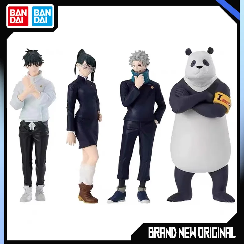 Фото Фигурки героев BANDAI juютсу Kaisen, модель Zenin Maki Panda Okkotsu Yuta Inumaki Toge серии HG Gashapon, оригинальная игрушка №1