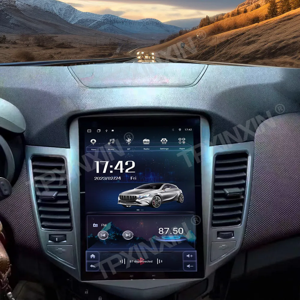 Для Chevrolet Cruze 2008-2012 Android автомобильный радиоприемник мультимедийный видеоплеер