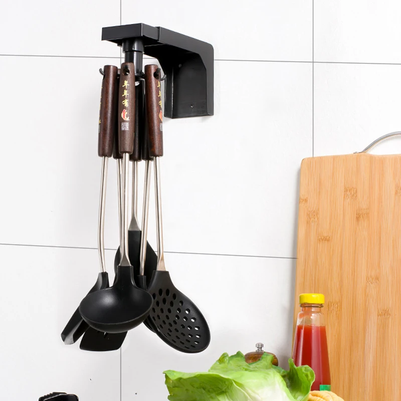 

Black Kitchen Racks Holders Hooks Free Punching Corner Display Modern Dish Drying Rack Nordic Akcesoria Kuchenne Cabinet Storage