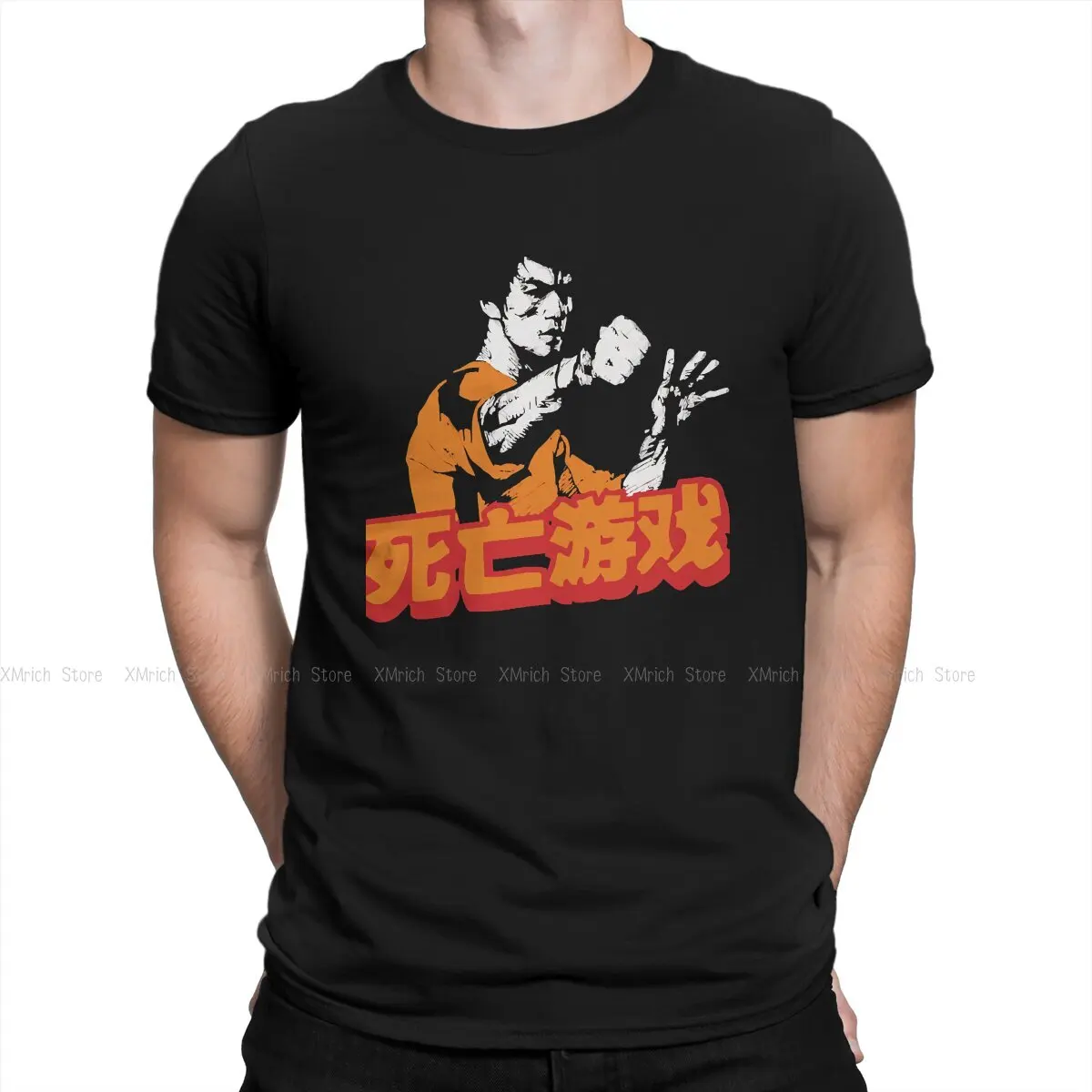 

Men's Cool Game of Death Classic T Shirt Bruce Lee Martial Artist Cotton Tops Funny Short Sleeve O Neck Tees Gift Idea T-Shirt
