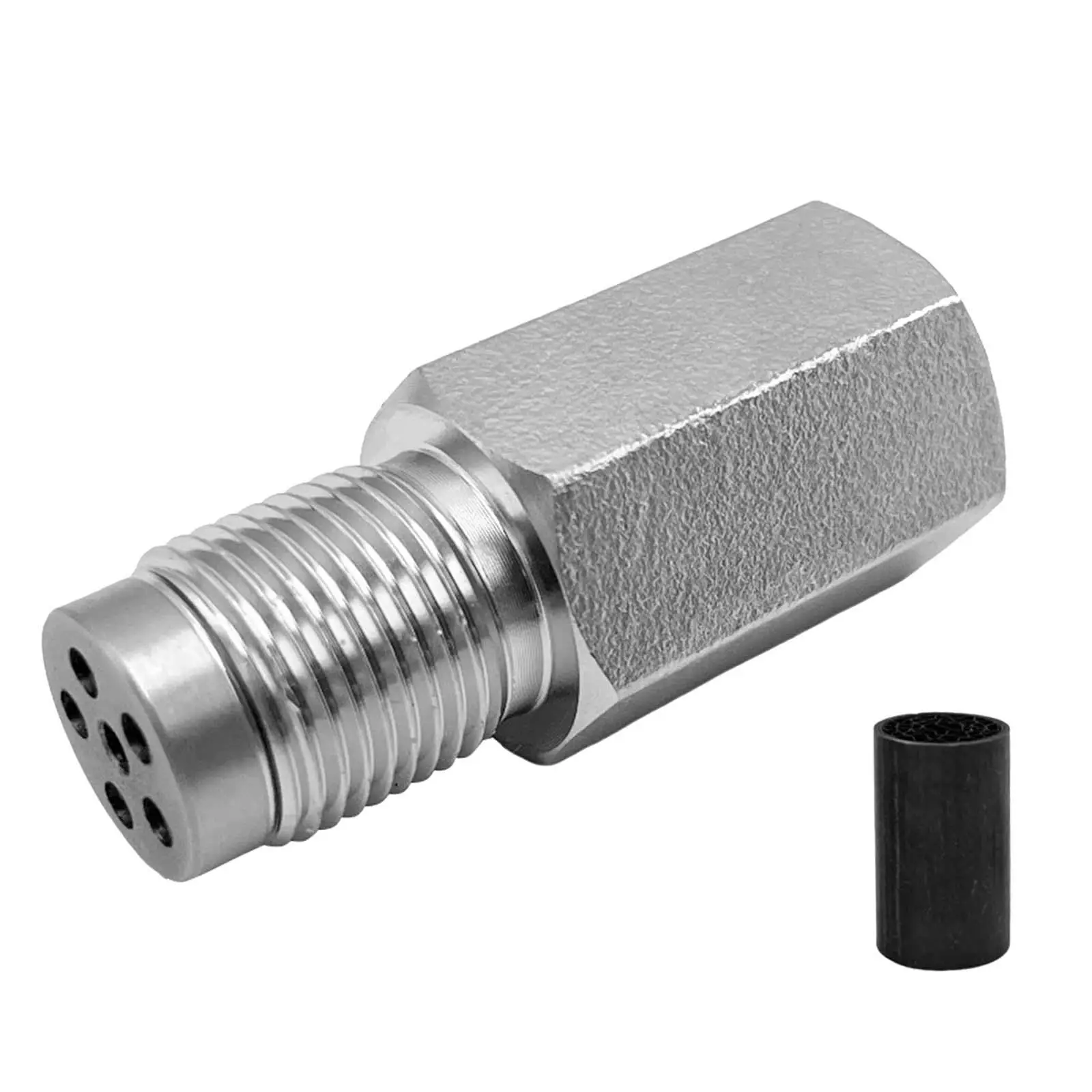 

Oxygen Sensor Extender Adapter Works with M18 x 1.5mm Spark Plug Threads for Exhaust Systems Stable Performance