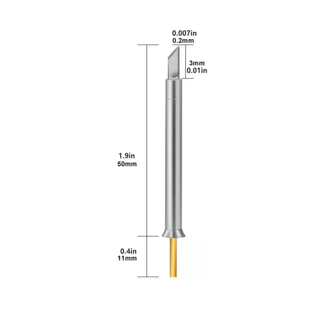 

8 Вт USB-насадки для паяльника, оригинальные бессвинцовые портативные сварочные насадки, 3 типа, наконечники для головок, аксессуары для ремонта, детали инструментов на выбор