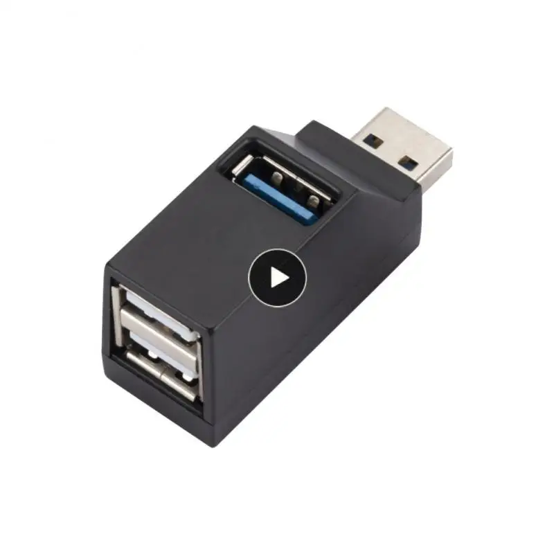 

Usb Converter Usb 2.0 Hub Extender 3 Ports Extender 2.0 Hub Adapter 480mbps Portable Transfer Pc Accessories Plug And Play Small